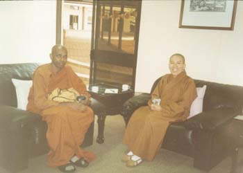 2003 - discussion with ven Manya the Director of Nanhua temple  about teach and study in RSA.jpg